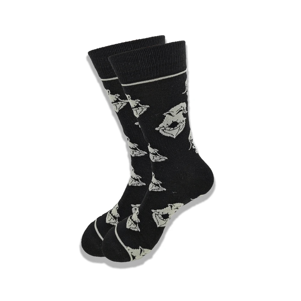 Lustige Socken mit Cartoon-Anime-Motiv – Hip-Hop-Aufdruck, originelle und bequeme Unisex-Skateboard-Crew-Socken