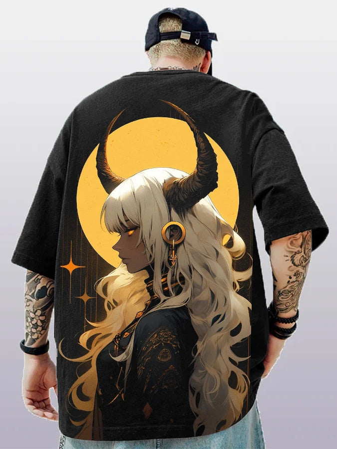 T-shirt tendance style streetwear animé
