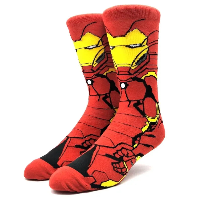 Modische Anime-Socken – Lustiger Hip-Hop-Stil mit hochwertigen Cartoon-Mustern