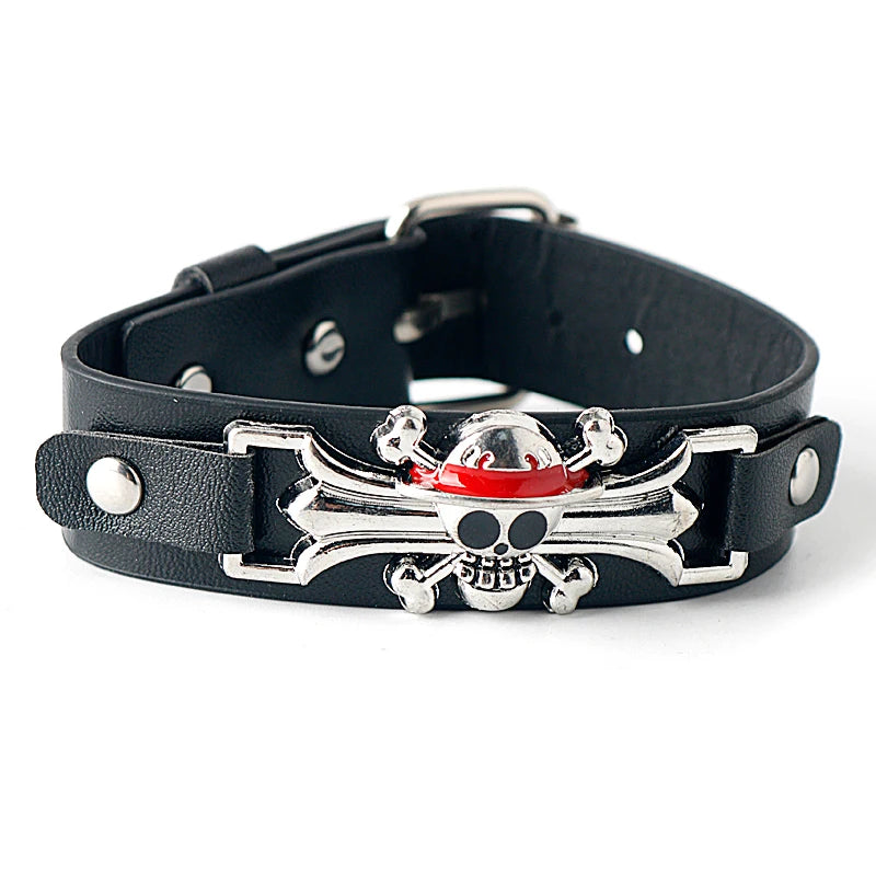 Attack on Titan Lederarmband – Wings of Liberty Armband mit Gürtelschnalle, Anime Schmuck