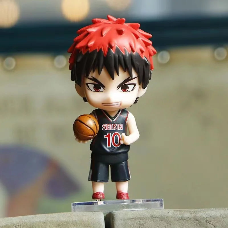 Figurine de basket-ball de Kuroko – Kuroko Tetsuya et Kagami Taiga en PVC et collection d'équipe