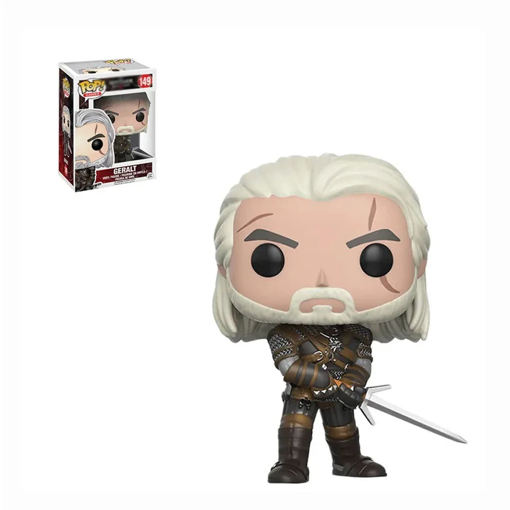 Funko Pop Ciri Witchers Games Vinyl Action Figures Toys Gifts for Children
