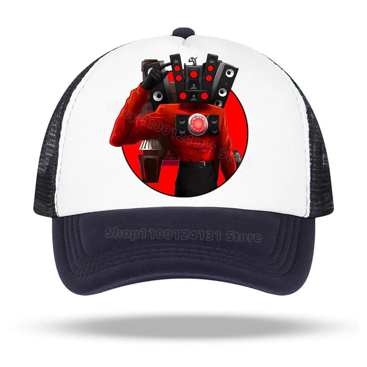 TV Man Skibidi Toilet Baseball Cap - Sommermütze aus Baumwolle für Kinder & Erwachsene | Anime-inspirierte Mode