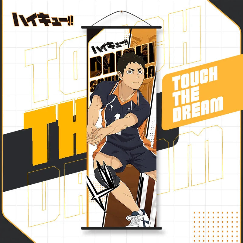 Haikyuu!! Hanging Posters Tobio Kageyama Wall Paintings Anime