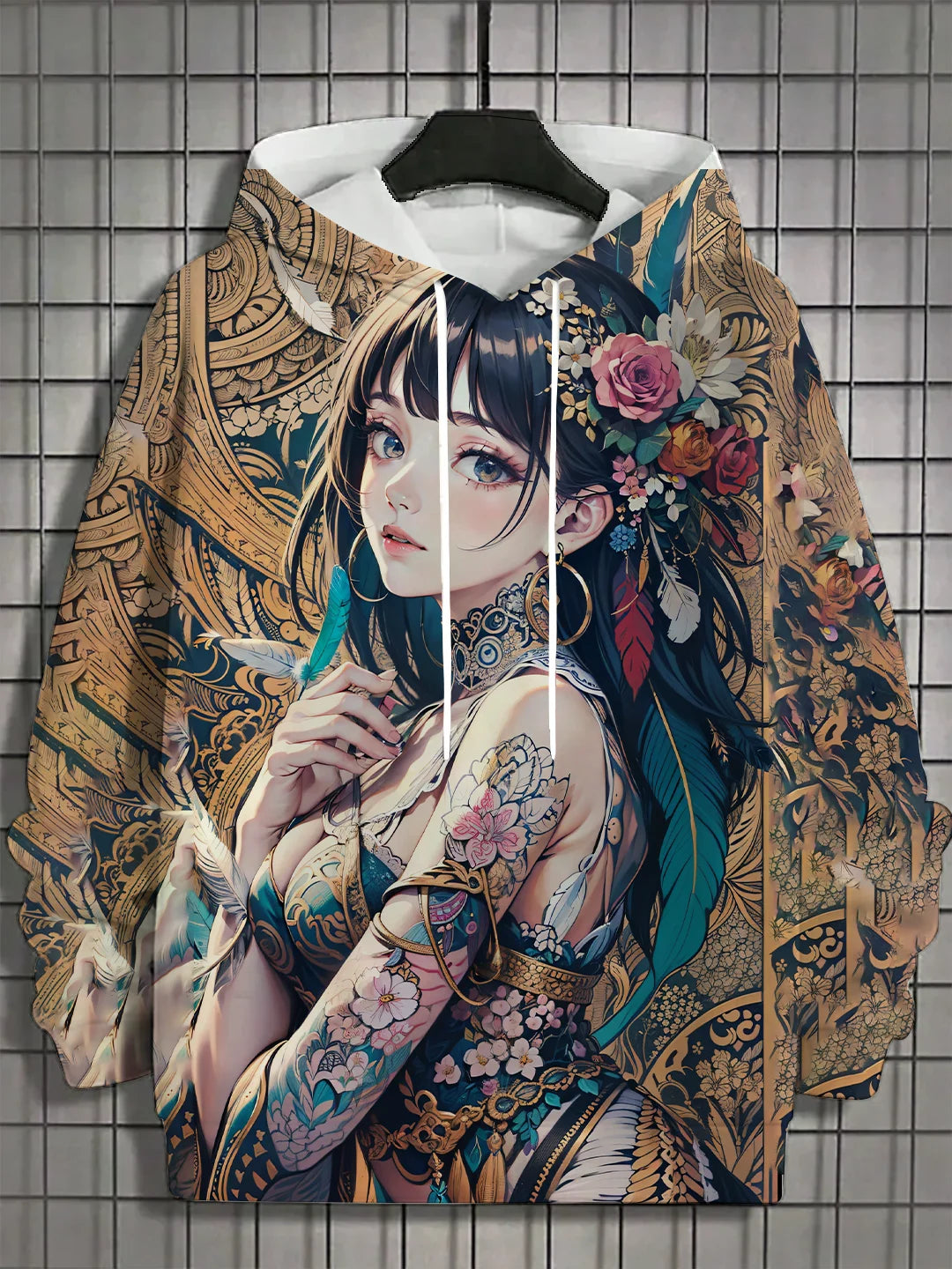 Neue Hoodies mit Anime-Print – Modische Herbst-/Winter-Sweatshirts für Männer und Frauen