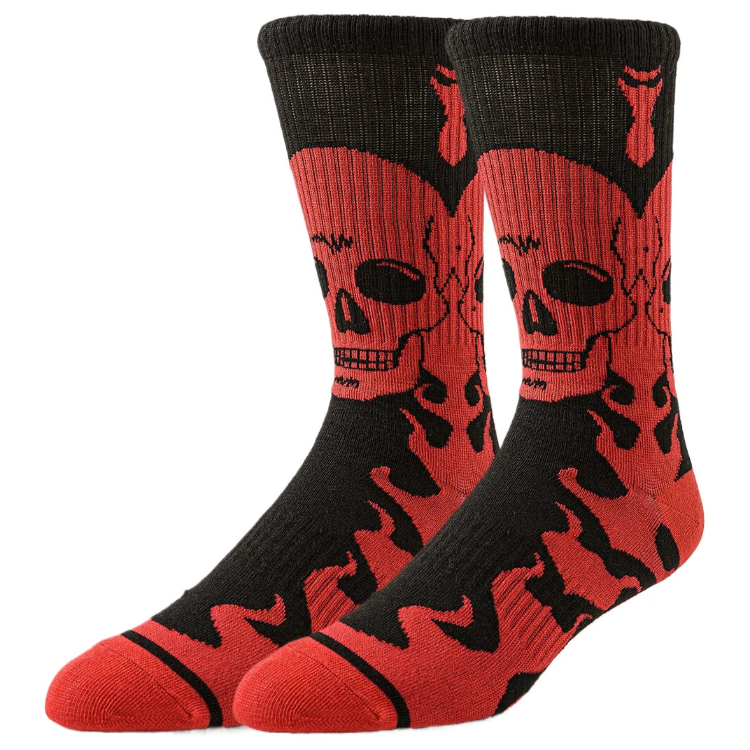 Hip Hop Totenkopf Socken – Sportliche Tube Socken für Männer & Frauen