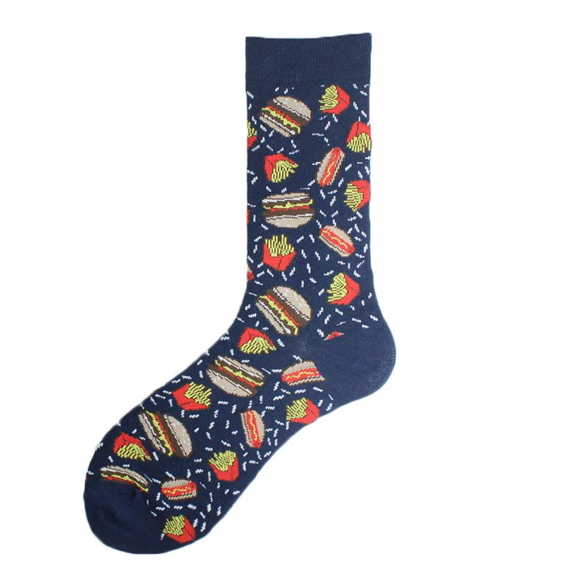 Happy Design Lustige Socken Schaf Bier Dinosaurier Muster