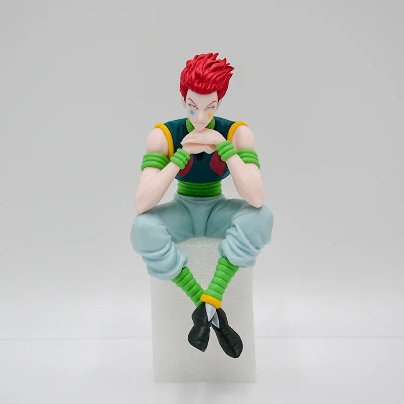 13 cm Hunter x Hunter Gon Freecss & Killua Zoldyck Noodle Stopper Actionfiguren – Sammlerstück aus PVC, Modellpuppenspielzeug