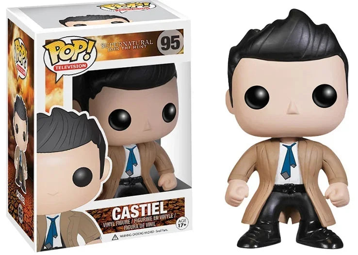 Funko POP TV Supernatural Figures - Sam, Dean, Castiel & Crowley | Hot Topic Exclusive Vinyl Collectibles