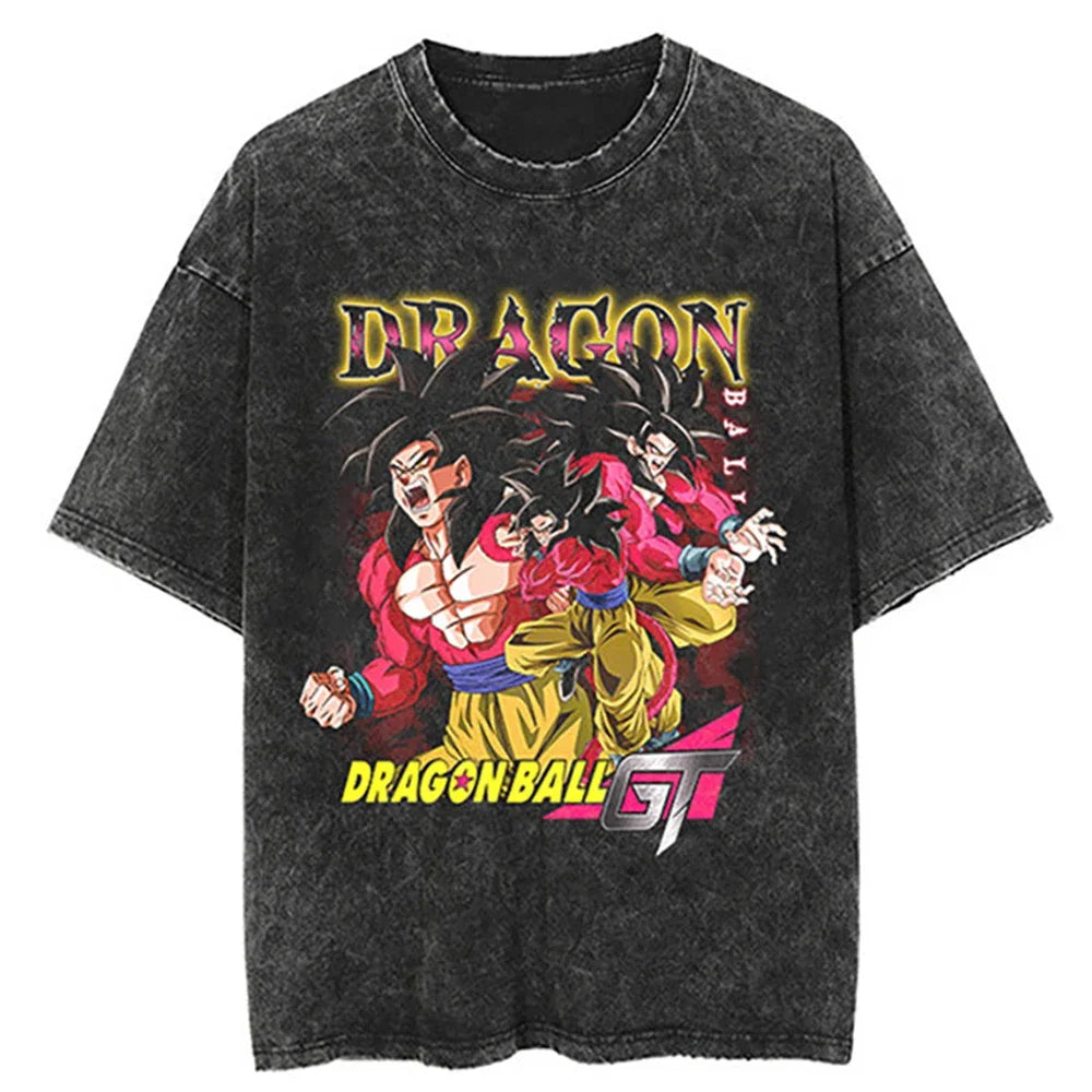 Trendy Harajuku Dragon Ball Streetwear Tee