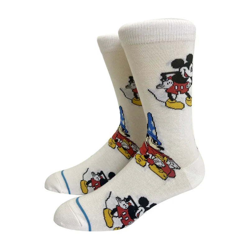 Neue Marvel Anime-Filmsocken – Lange Cosplay-Wadensocken aus Baumwolle für Männer und Frauen, Hip-Hop-Stil