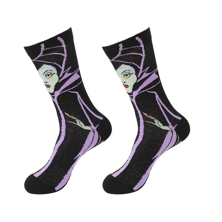 MINISO Disney Cartoon Anime Socken Herren Damen Neuheit Lustige Designer Socken