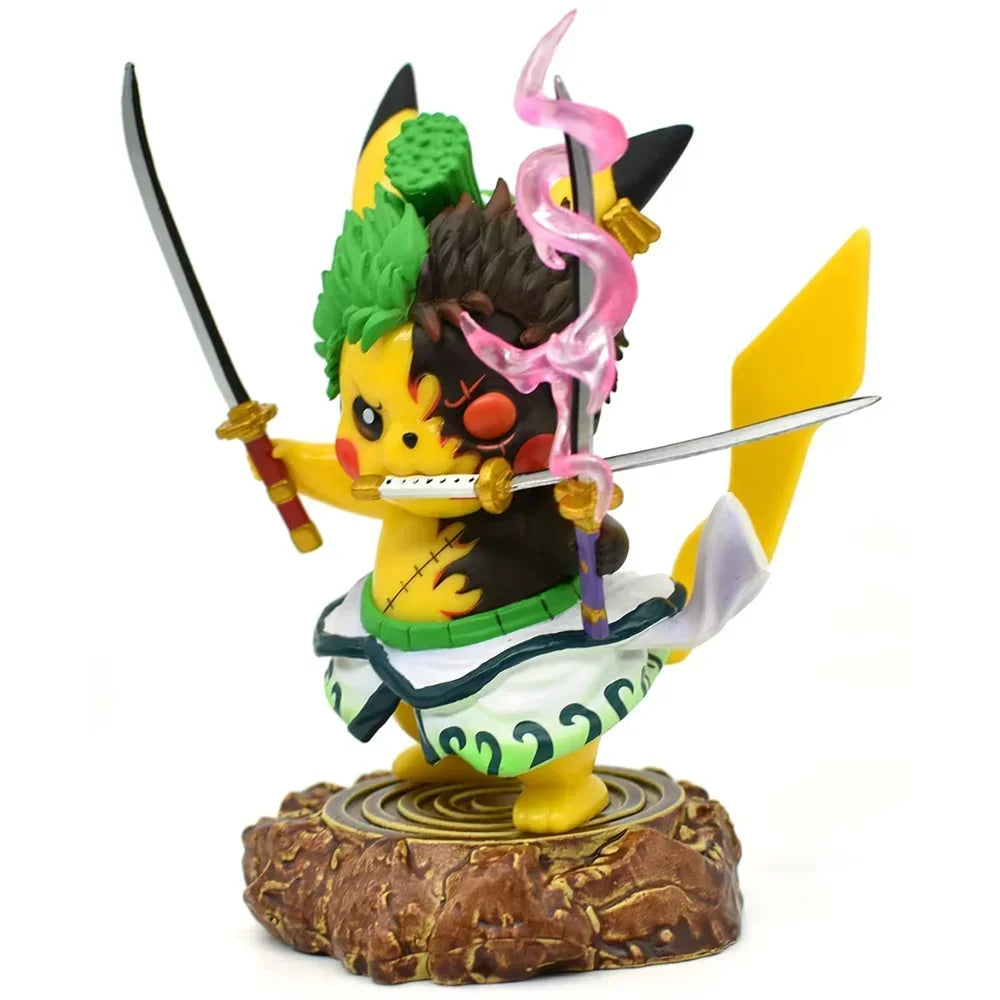 Pokémon Pikachu Roronoa Zoro Cosplay-Figur – GK-Kollektion