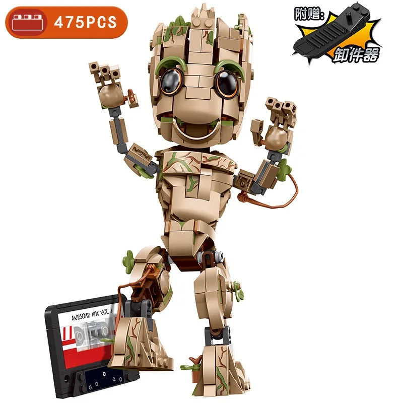 Figurine de héros à construire Iron Big Assembly Figures Action Toys Compatible avec la collection Lego