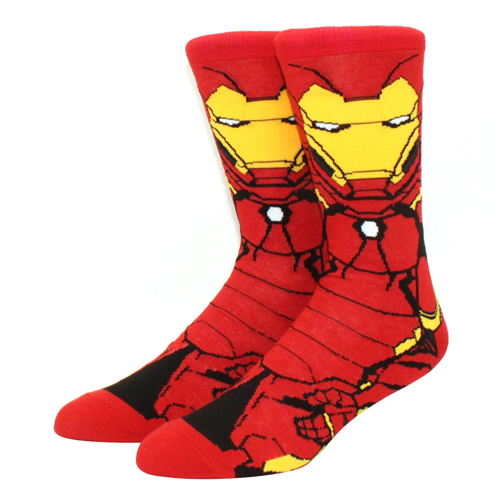 1 Pair New Anime Movie Socks – Cotton Crew, Role-Playing Calf Socks