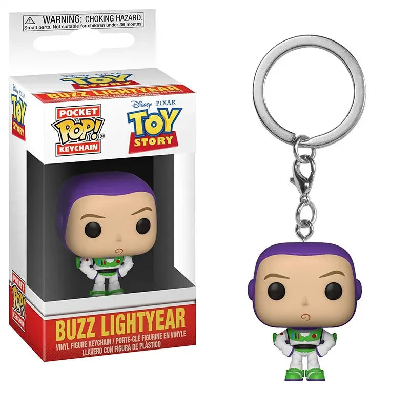 Funko POP Toy Story 4 Figuren – Forky, Slinky Dog, Woody, Buzz Lightyear und Alien-Schlüsselanhänger | Actionfiguren-Sammlung und Kindergeschenk