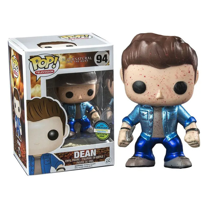 Funko POP TV Supernatural Figures - Sam, Dean, Castiel & Crowley | Hot Topic Exclusive Vinyl Collectibles