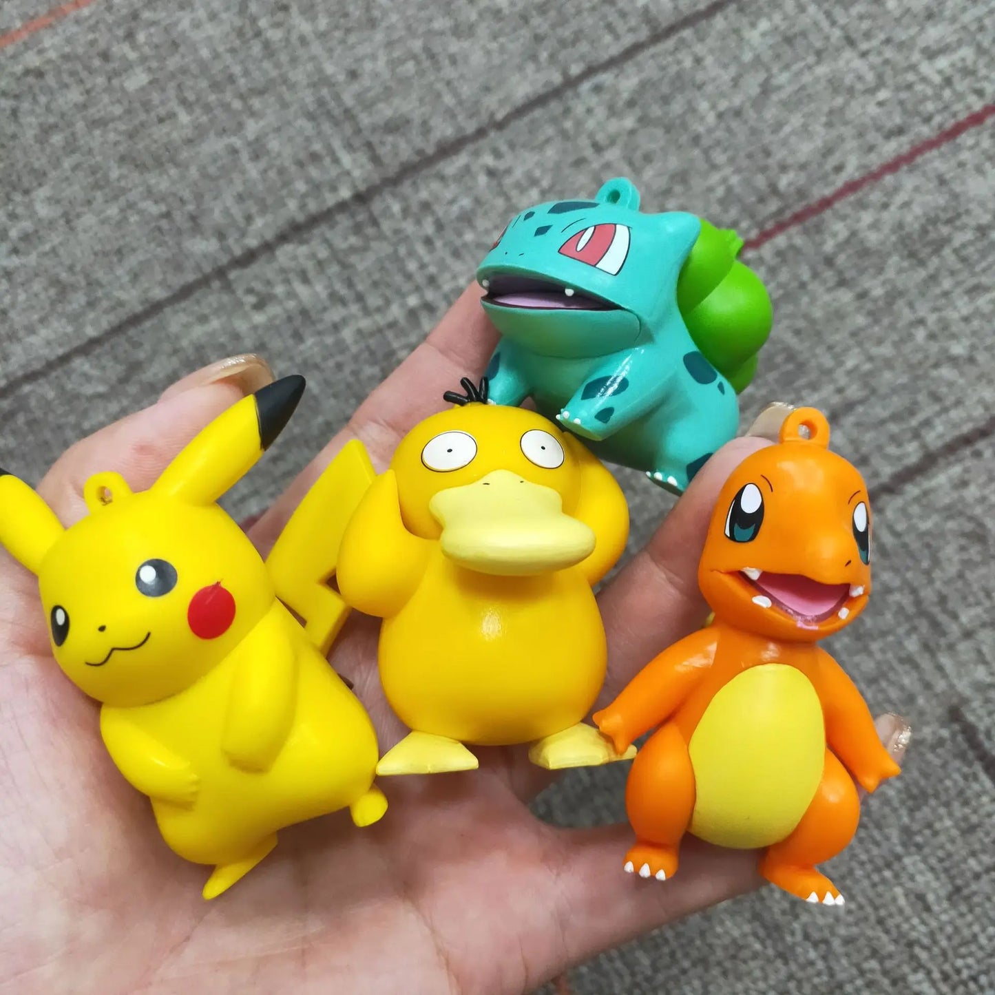 Pokémon-Actionfiguren – Pikachu, Glumanda, Enton und weitere süße Sammlerstücke