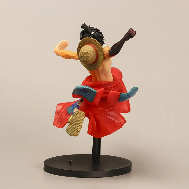21CM Anime One Piece Wano Land Monkey D. Luffy Figur Getriebe Zweite SCHLACHT AUFZEICHNUNG SAMMLUNG