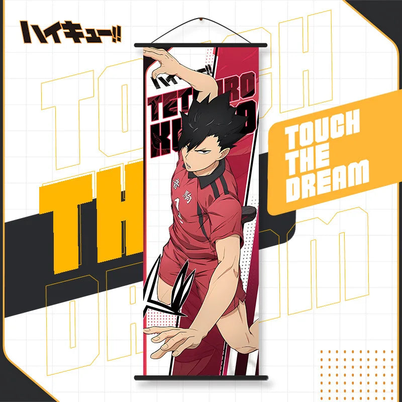 Haikyuu!! Hanging Posters Tobio Kageyama Wall Paintings Anime