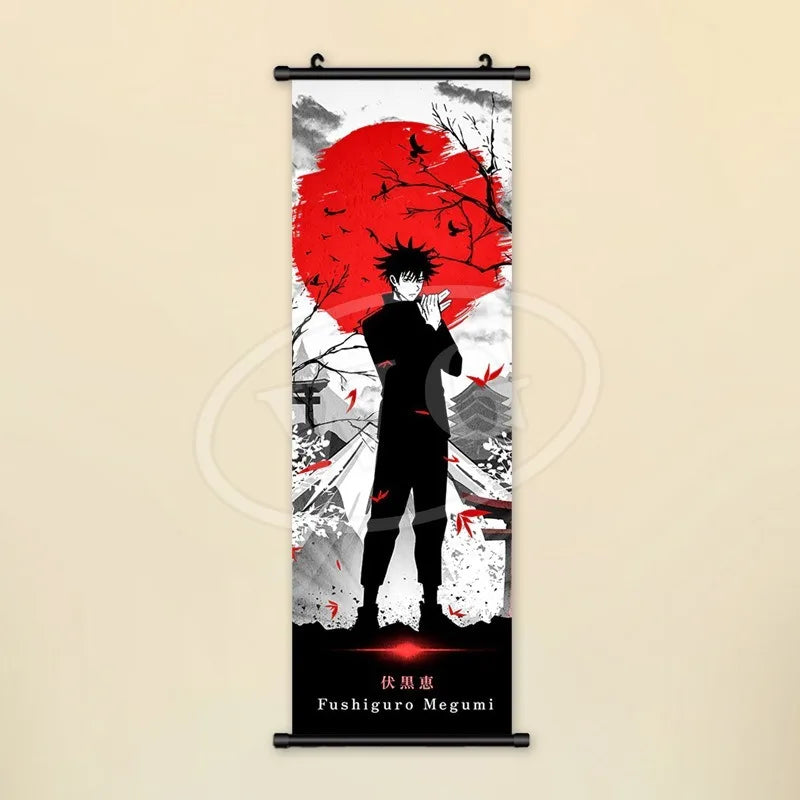 Anime J-Jujutsu Kaisen Character Gojo Satoru Room Home Decoration Painting Decor