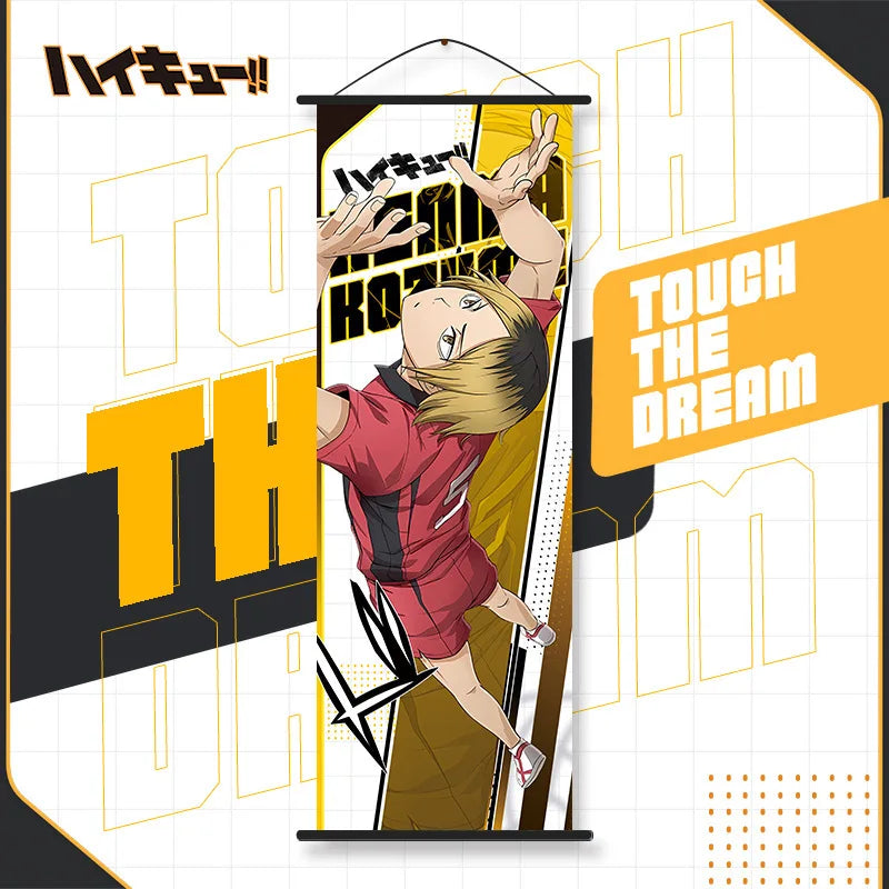 Haikyuu!! Hanging Posters Tobio Kageyama Wall Paintings Anime
