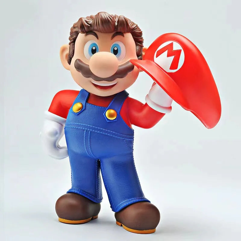 39 cm große Super Mario Bowser-Actionfigur – großes PVC-Sammelspielzeug
