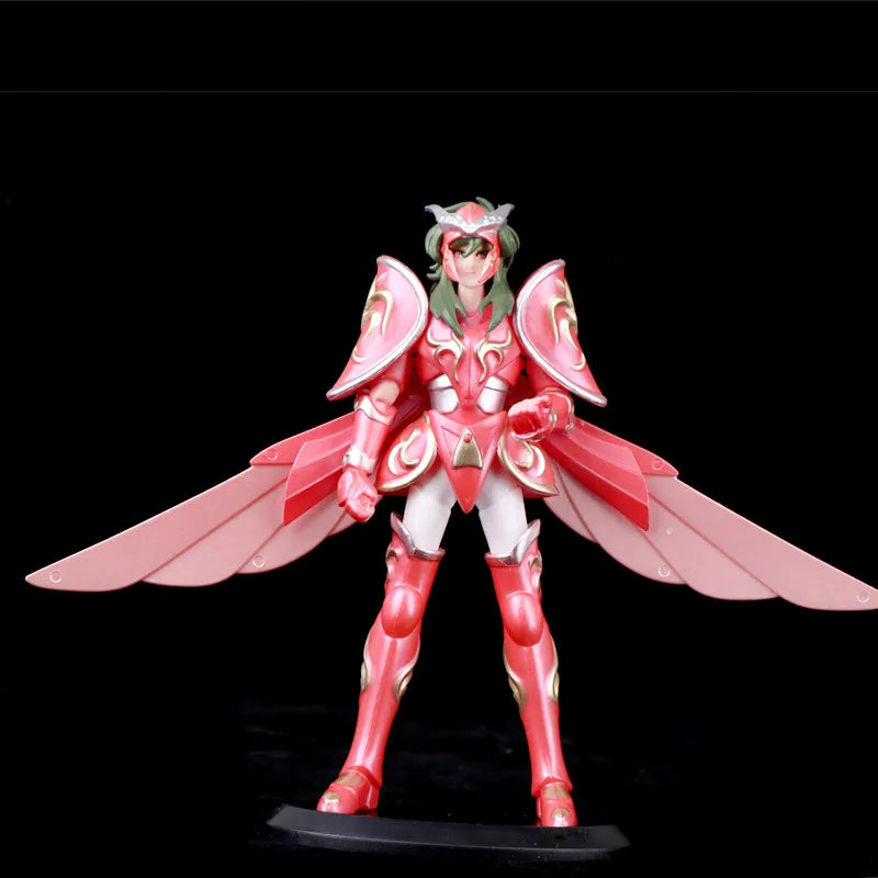 19 cm große Anime-Figur von Saint Seiya – Phoenix Ikki, Hyoga, Seiya und Shiryu zum Sammeln