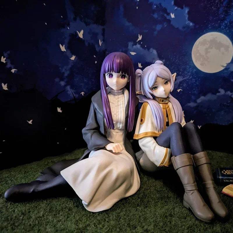 Frieren: Beyond Journey's End Figure - Sousou no Frieren & Fern Noodle Stopper Anime modèle poupée jouet