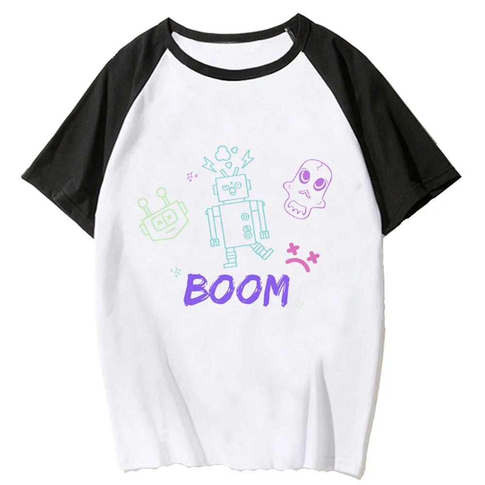 T-shirt animé Jinx Harajuku