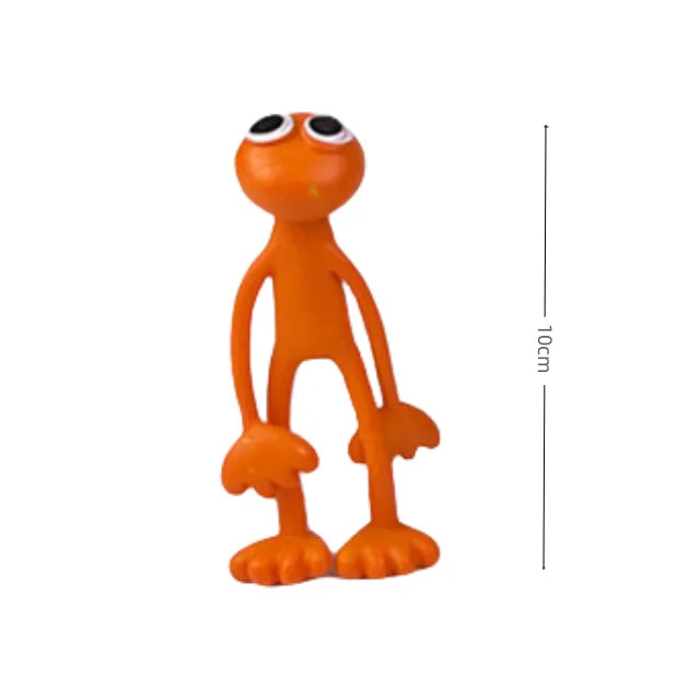 Figurines de monstres bleus Kawaii, jouets pour enfants