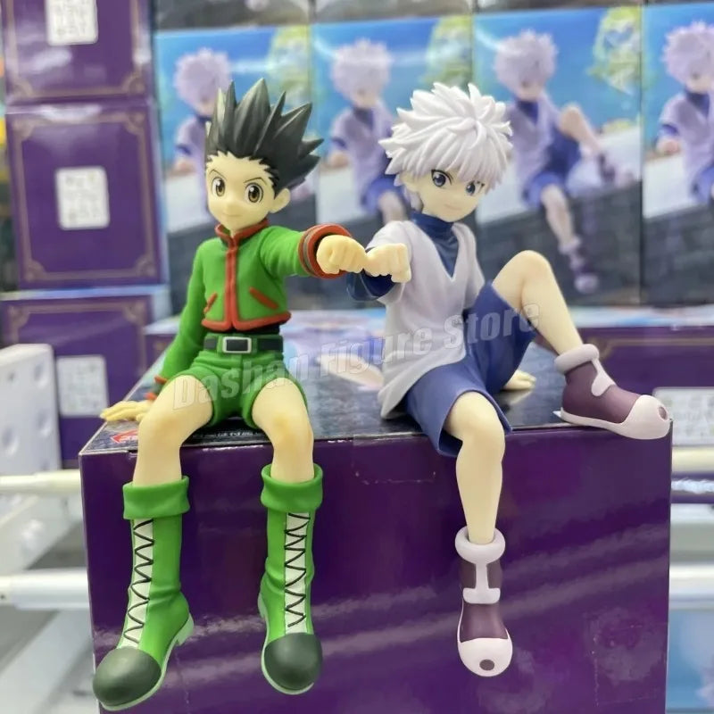 Hunter×Hunter Gon Killua Actionfigur Spielzeug Dekoration Figur Auto Ornamente