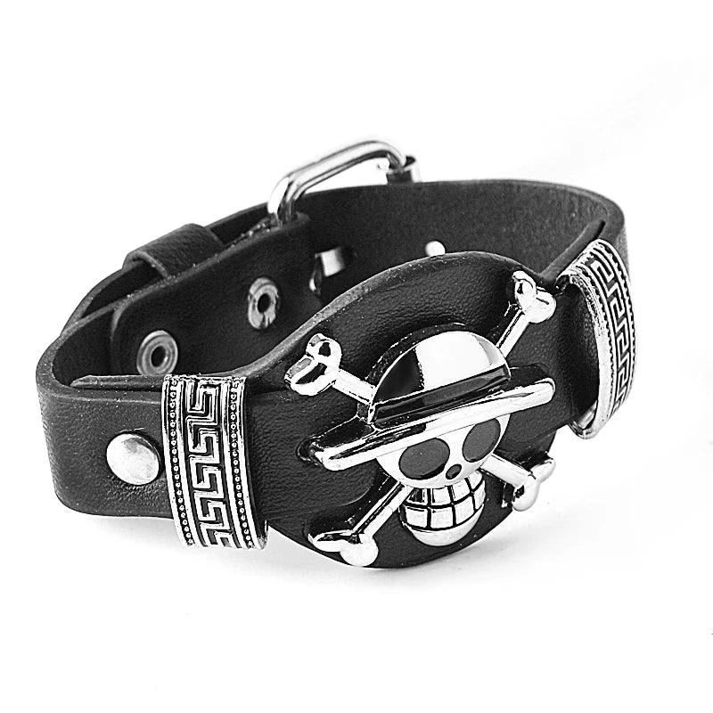 Attack on Titan Lederarmband – Wings of Liberty Armband mit Gürtelschnalle, Anime Schmuck