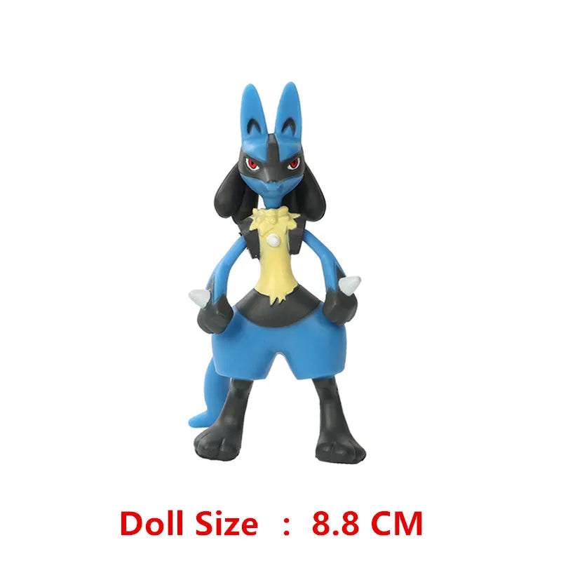 Pokemon 4-13Cm Neue Cartoons Film Anime Figur Pikachu Mewtwo Action Modell Spielzeug