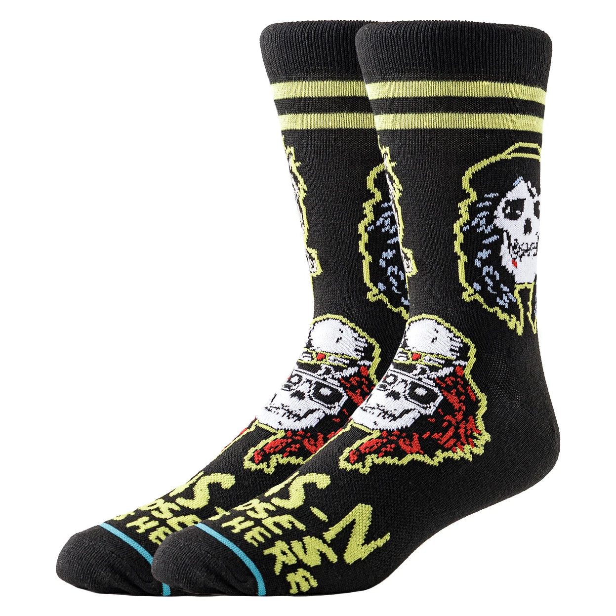 Hip Hop Totenkopf Socken – Sportliche Tube Socken für Männer & Frauen