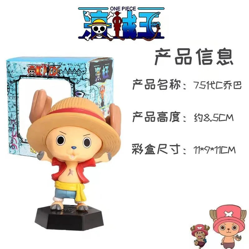Figurine d'anime One Piece Tony Tony Chopper Cos Luffy Saber Modèle Buggy Jouet Figurine d'action Collectionner Cadeaux