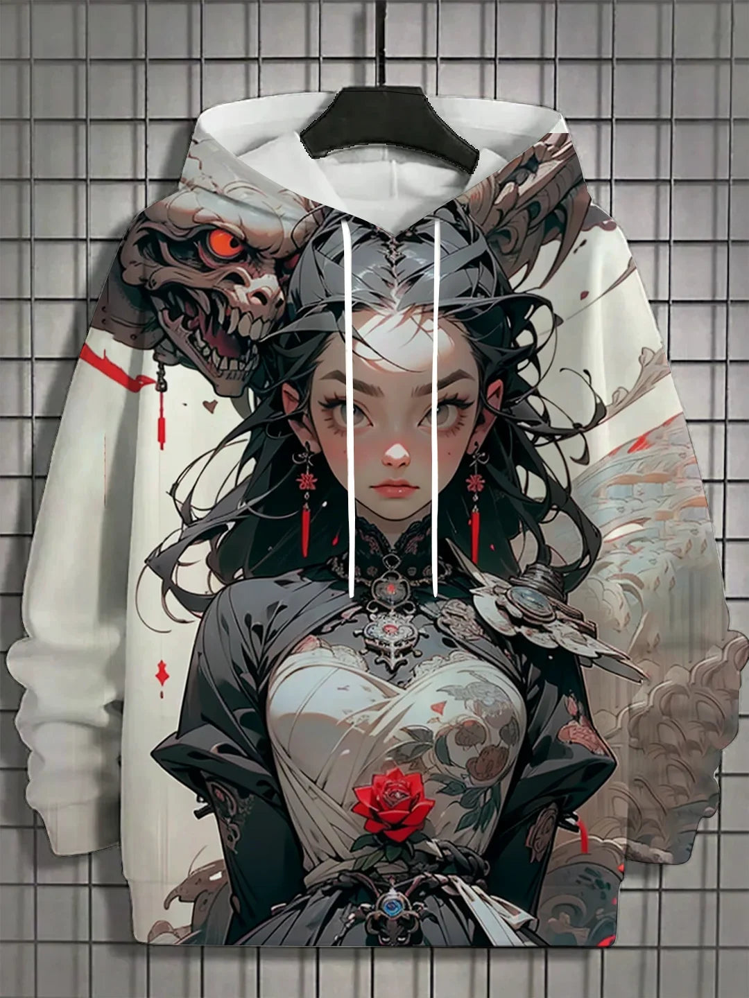 Neue Hoodies mit Anime-Print – Modische Herbst-/Winter-Sweatshirts für Männer und Frauen