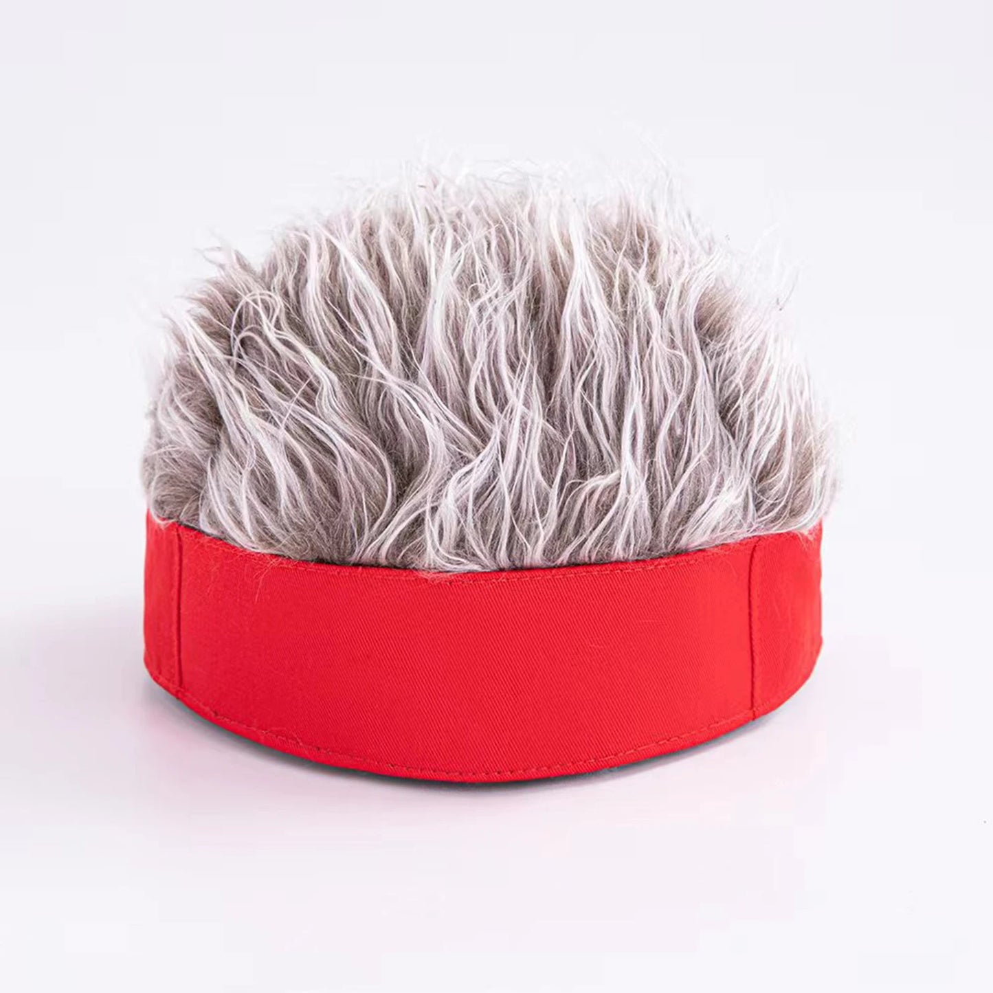 Casquette de baseball tendance pour homme et femme - Chapeau de perruque amusant pour cheveux courts et décontractés