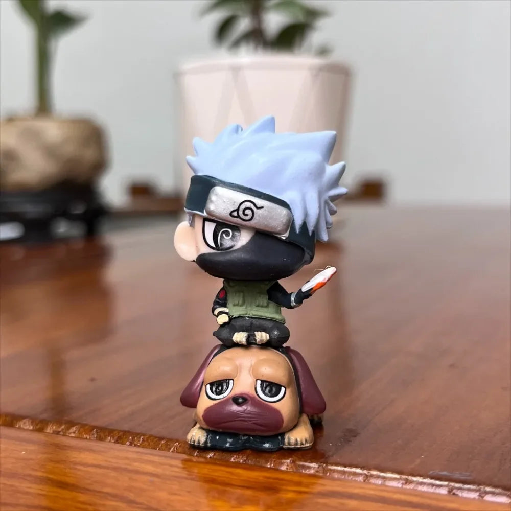 Naruto Shippuden Actionfiguren – Sasuke, Kakashi, Gaara PVC-Sammelstatue, Spielzeuggeschenk