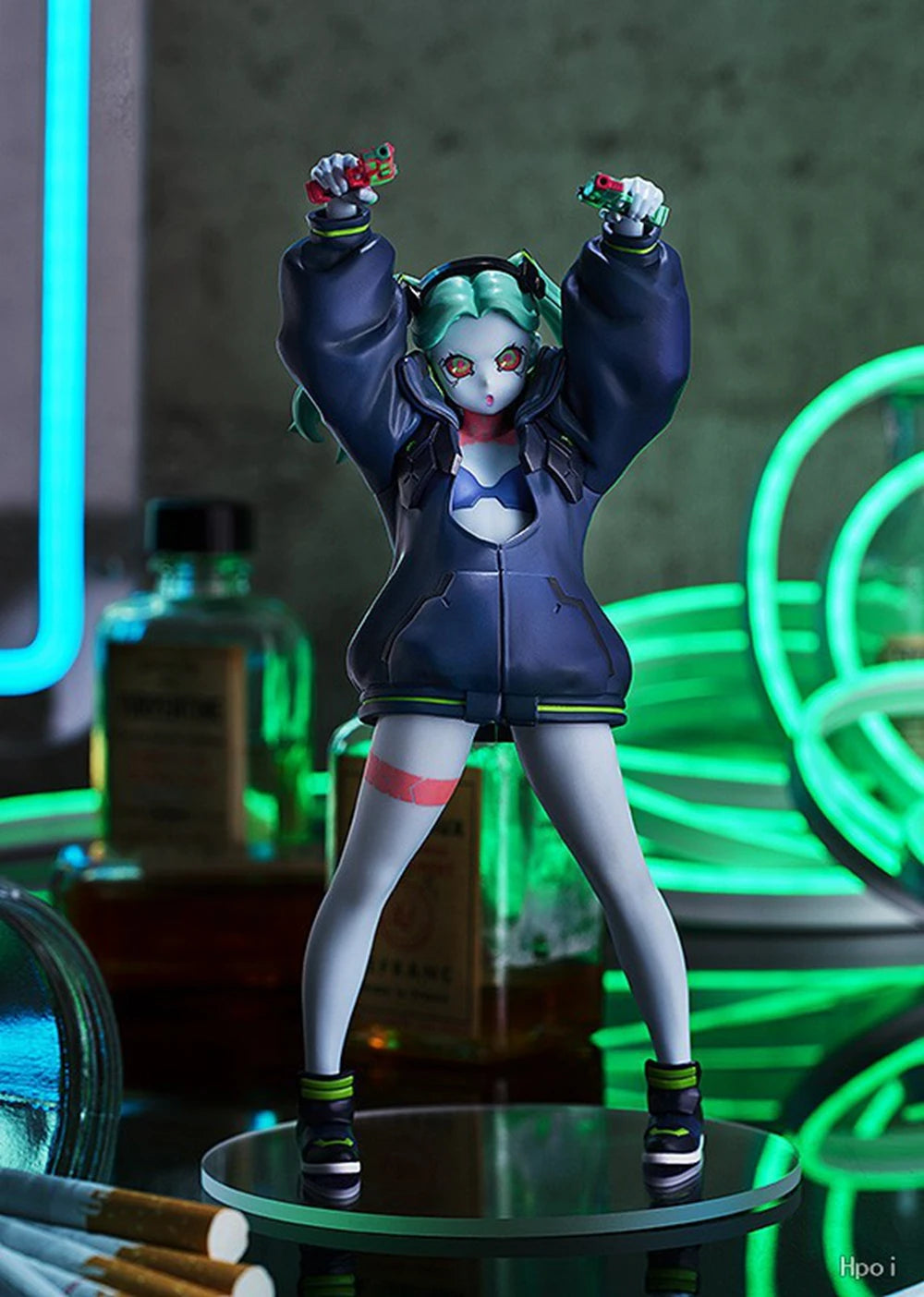 16 cm große Cyberpunk: Edgerunners Rebecca-Figur – stehendes Anime-Modell, Spielzeug und Sammlergeschenk