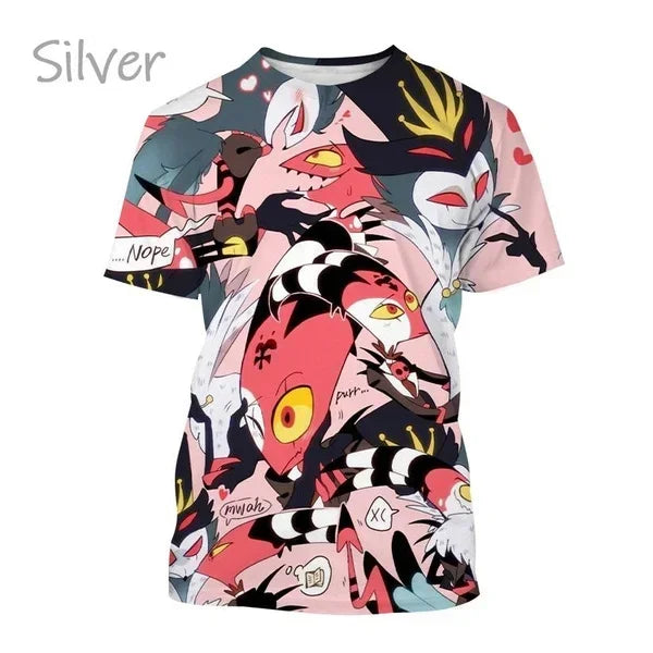 T-shirt Helluva Boss imprimé en 3D