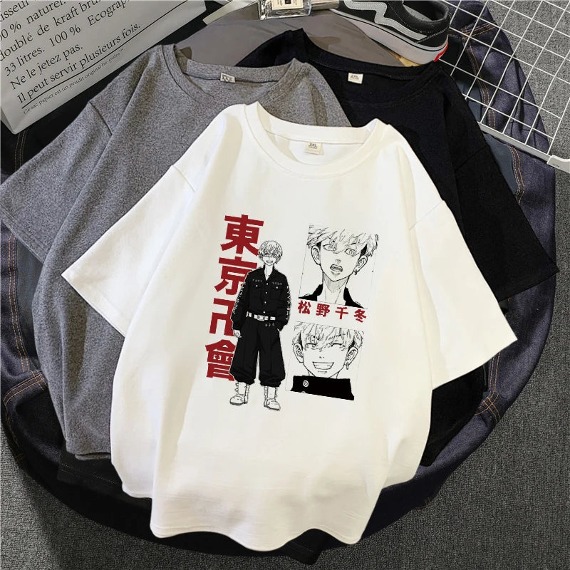 okyo Revengers Chifuyu Matsuno T-shirt graphique pour femmes