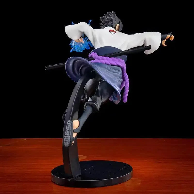 Bandai 20cm Naruto Anime Sasuke Figur Aktion Uchiha Cartoon Spielzeug