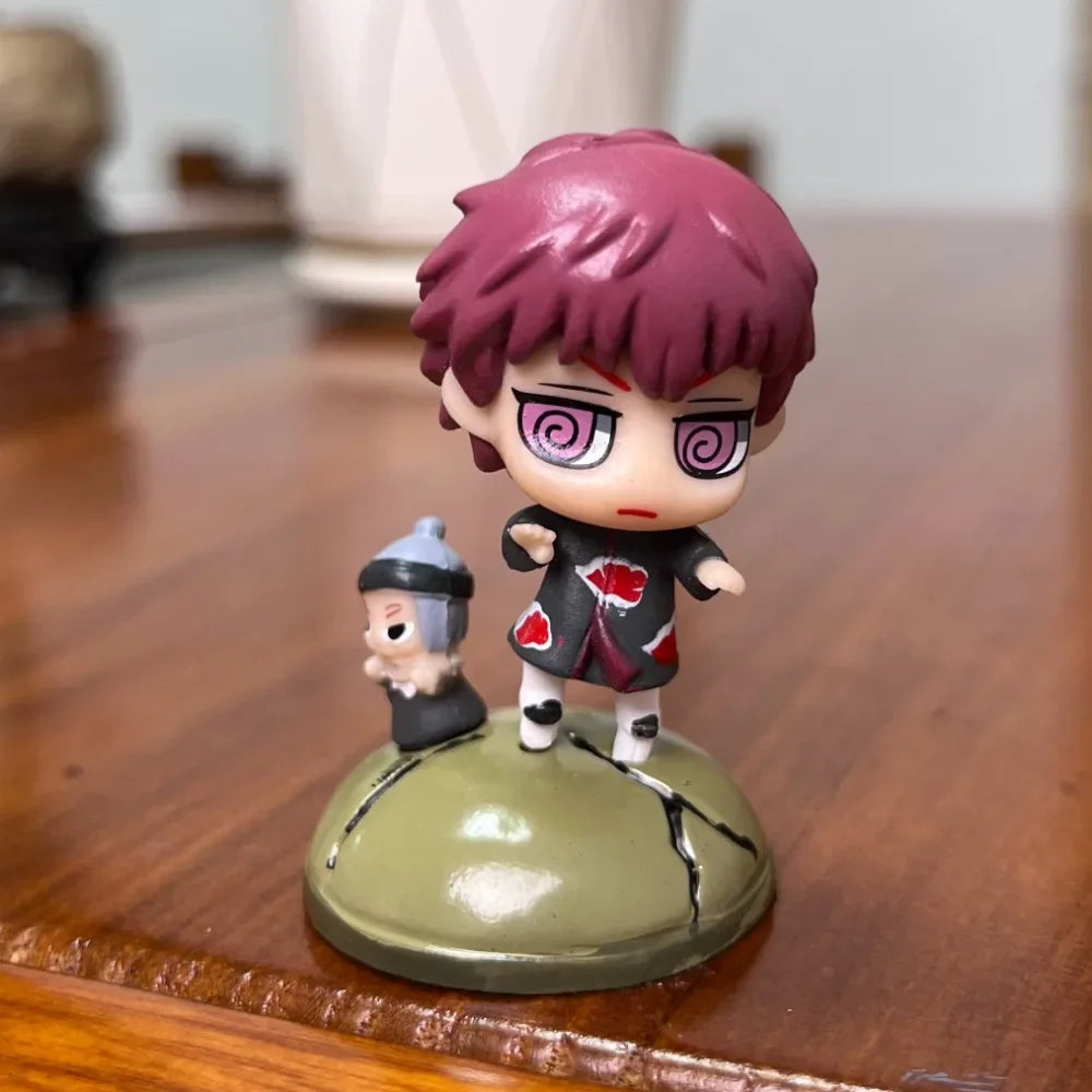 Naruto Shippuden Actionfiguren – Sasuke, Kakashi, Gaara PVC-Sammelstatue, Spielzeuggeschenk