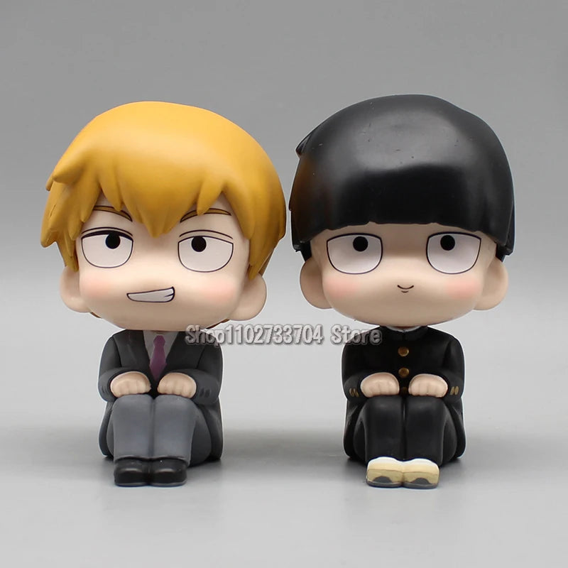 Mob Psycho 100 Figurine LK Action Figures Q Version Lookup Anime 10cm PVC Model Toys