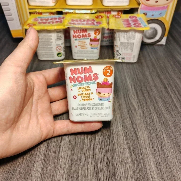 Numnoms Lipgloss Stamp Smell So Delicious Snow Cones Toy Model Anime Figures Collect Ornaments