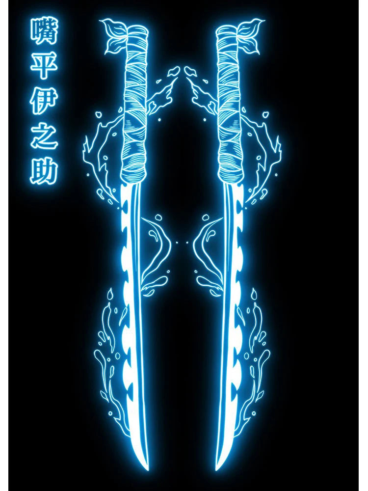 Neon-Stil Poster Leinwand Malerei Japan Anime Cartoon Figur Wandkunst für Wohnzimmer Home Decor ungerahmt