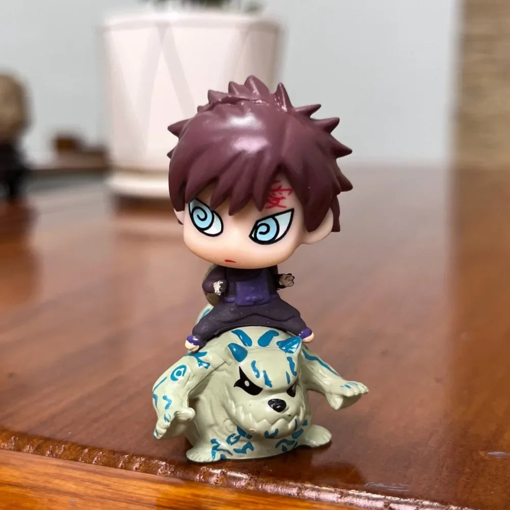 Naruto Shippuden Actionfiguren – Sasuke, Kakashi, Gaara PVC-Sammelstatue, Spielzeuggeschenk