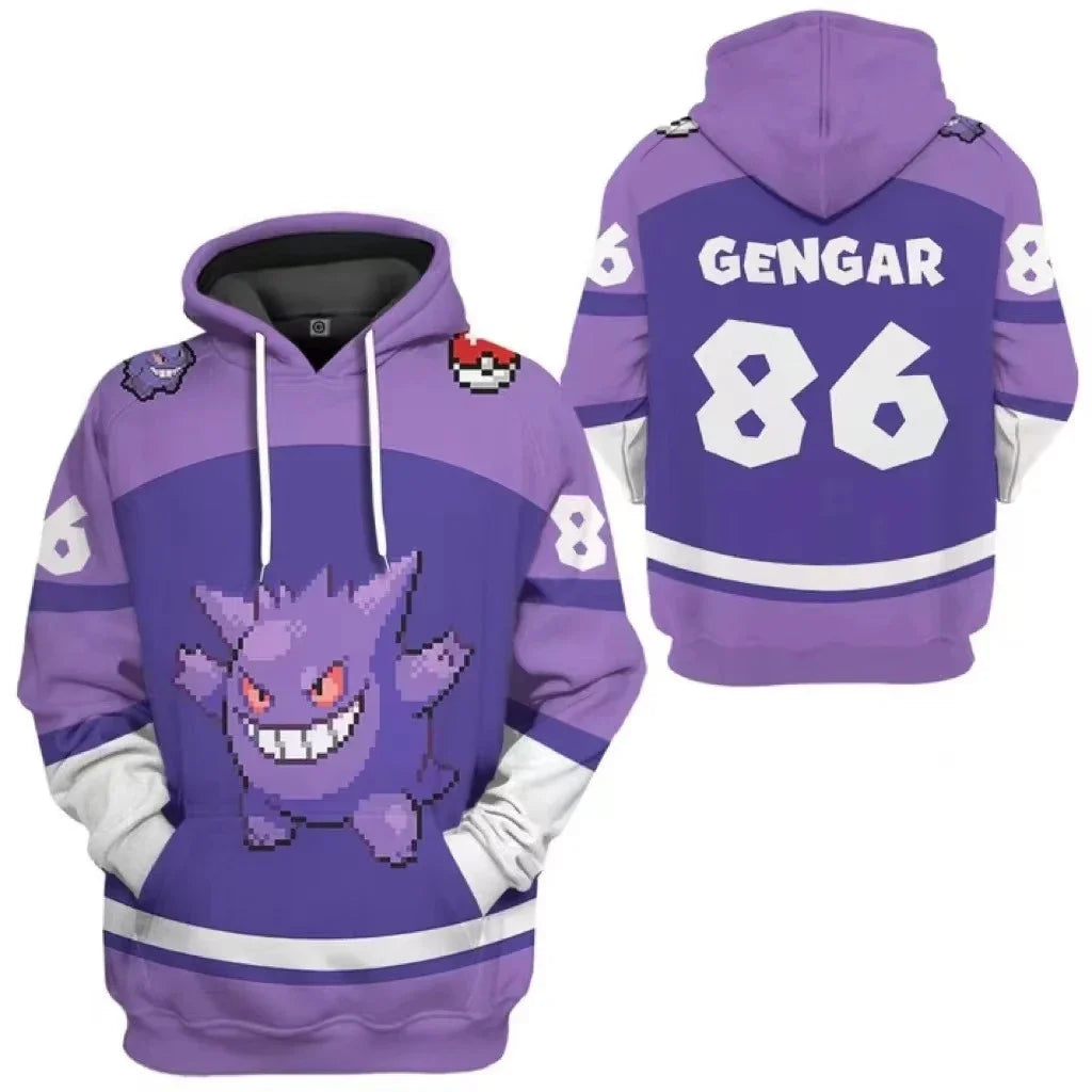 Cute Pokemon 3D Print Sweatshirt for Children