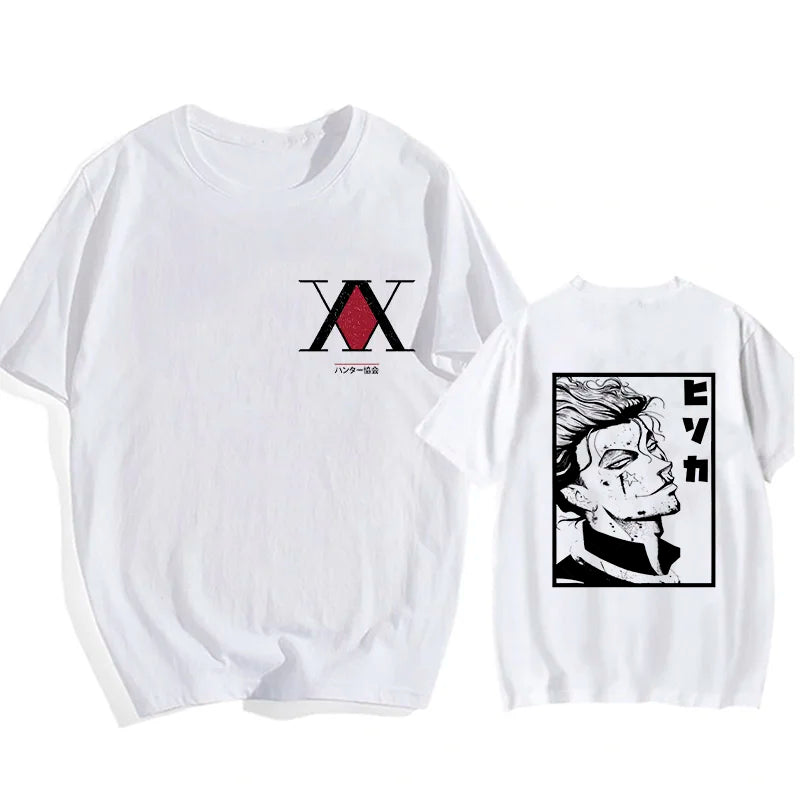 Kawaii Hisoka & Killua T-Shirt Hunter X Hunter Devil Eye Cartoon Anime Tee
